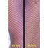 CR 4309 O/S 2 pairs 2 colors Black and Black/Silver(Lurex) small hole Fishnet Pantyhouse 1 Pair standard black color 1 Pair black/silver Lurex