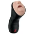Deep Throat Vibrating Stroker Light/Black