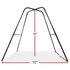 Fantasy Swing Stand  Black